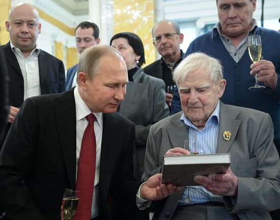 Russian President Vladimir Putin's working visit to the North-West Federal District