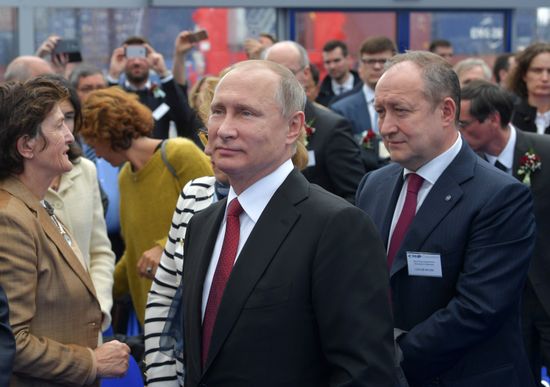Russian President Vladimir Putin's working visit to the North-West Federal District
