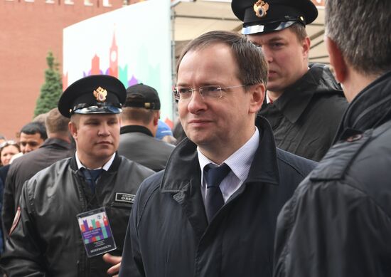 Red Square Book Festival. Day One