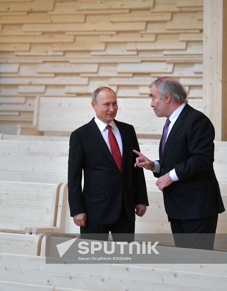 Russian President Vladimir Putin's working visit to the North-West Federal District