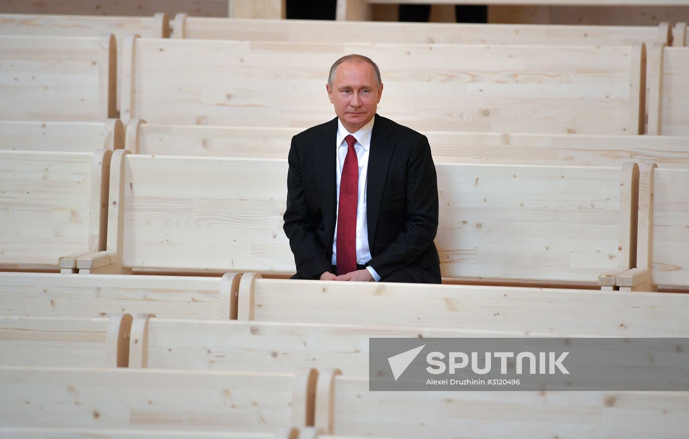 Russian President Vladimir Putin's working visit to the North-West Federal District