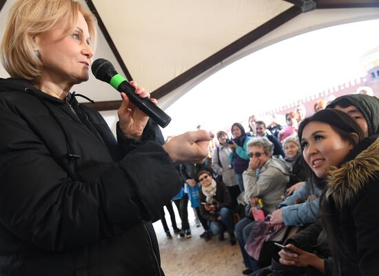 Red Square Book Festival. Day One