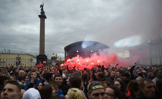 Peterburg live (St. Petersburg live) festival as part of SPIEF