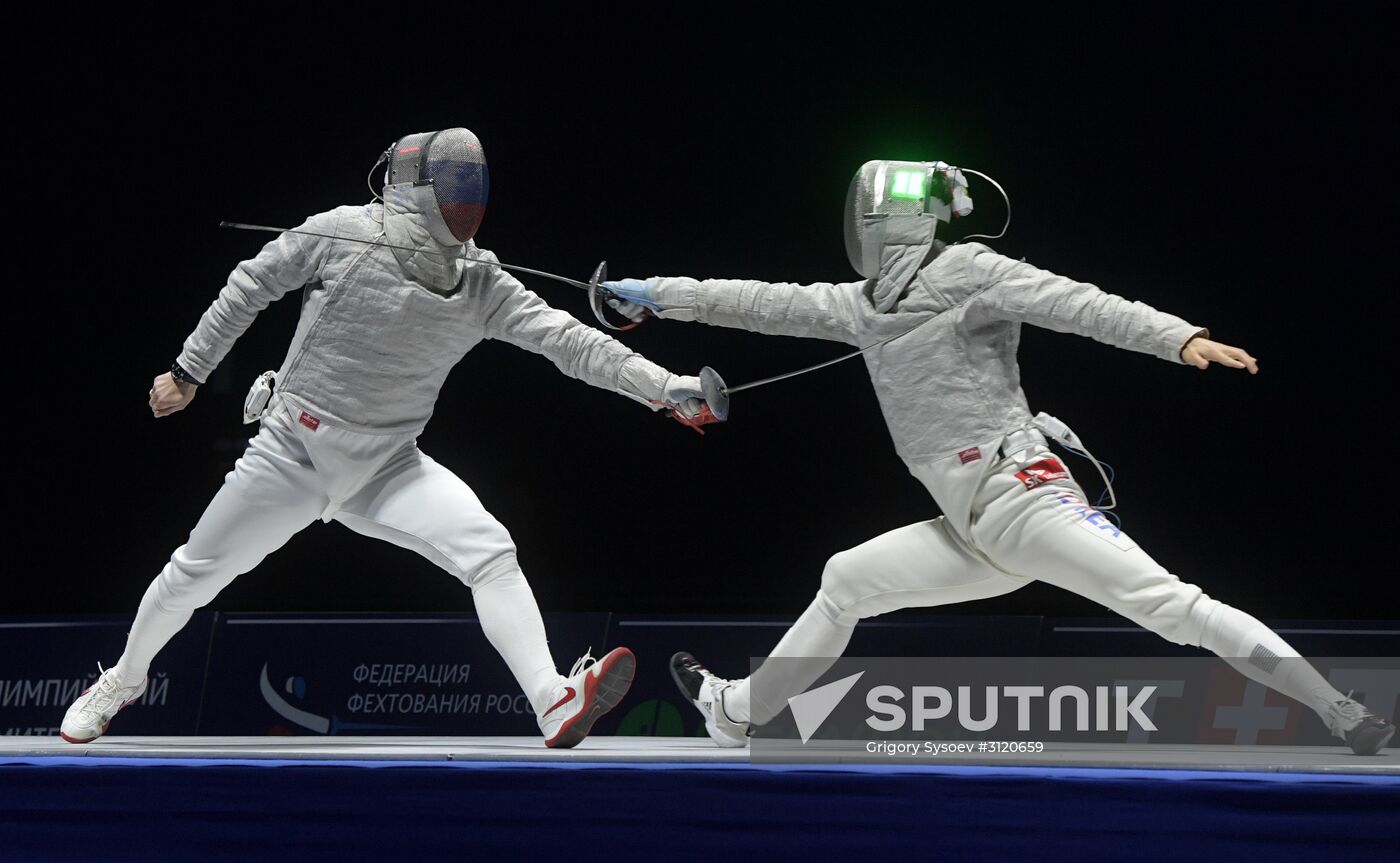 Fencing. Moscow Sabre 2017. Men