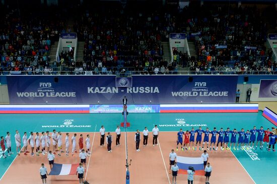 FIVB World League. Men. Russia vs. France