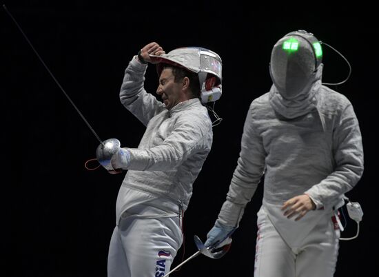 Fencing. Moscow Sabre 2017. Men