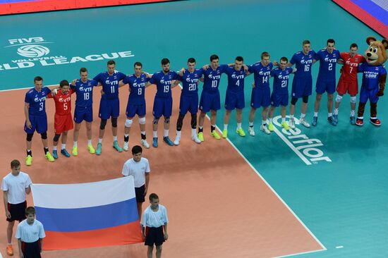 FIVB World League. Men. Russia vs. France