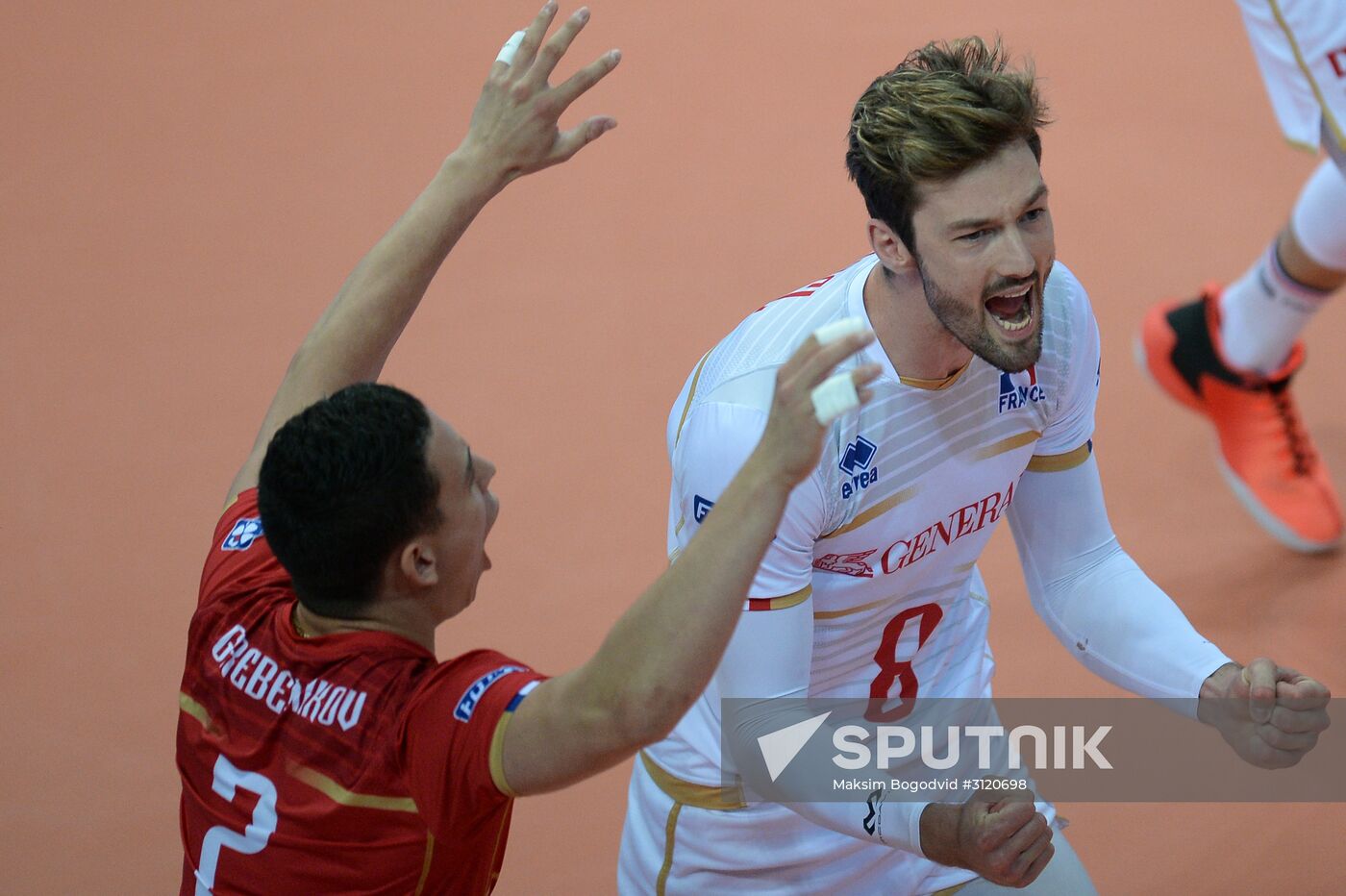 FIVB World League. Men. Russia vs. France