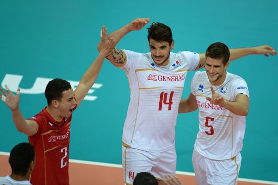FIVB World League. Men. Russia vs. France