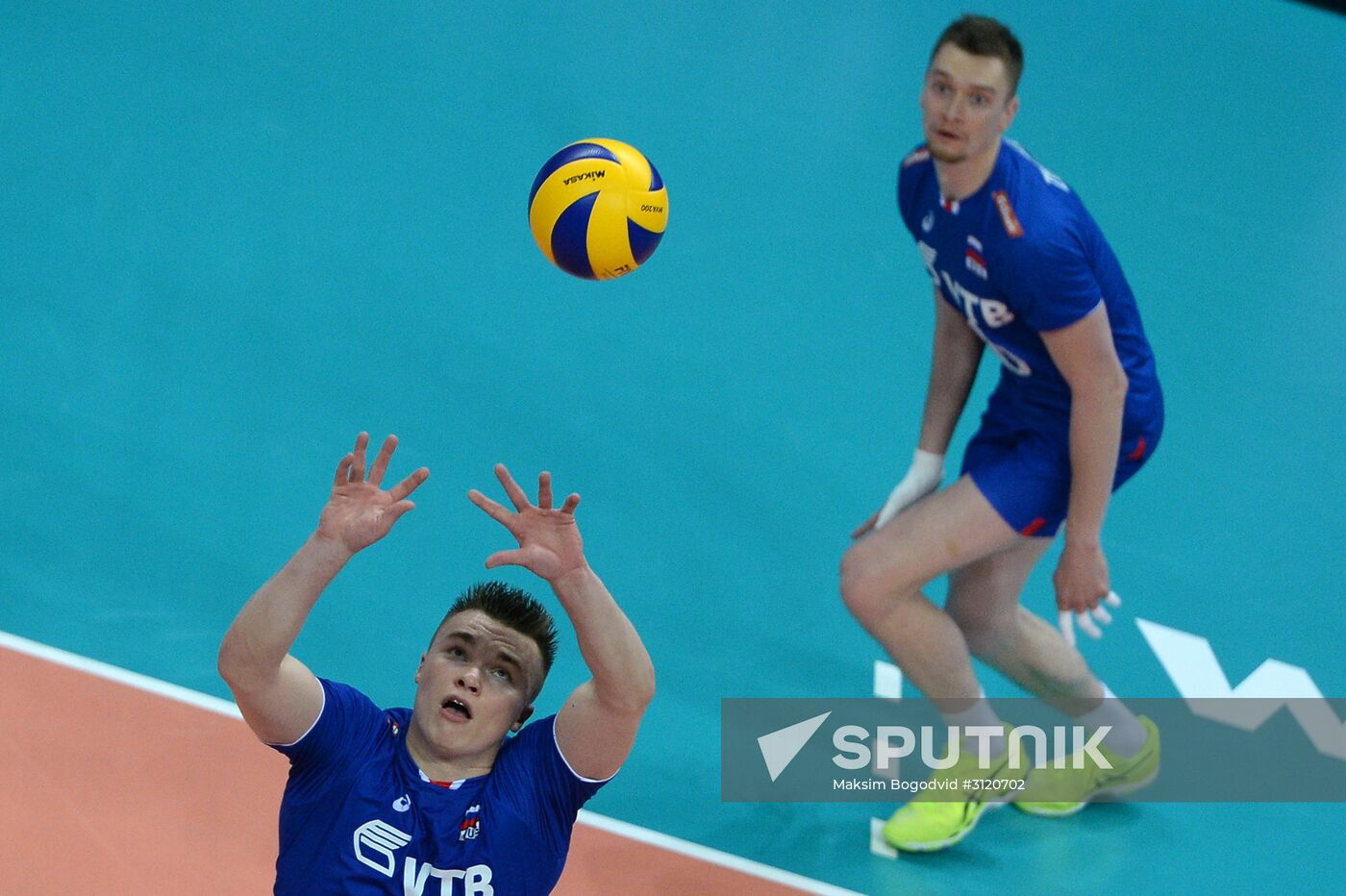 FIVB World League. Men. Russia vs. France