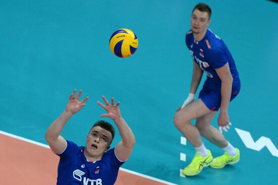 FIVB World League. Men. Russia vs. France