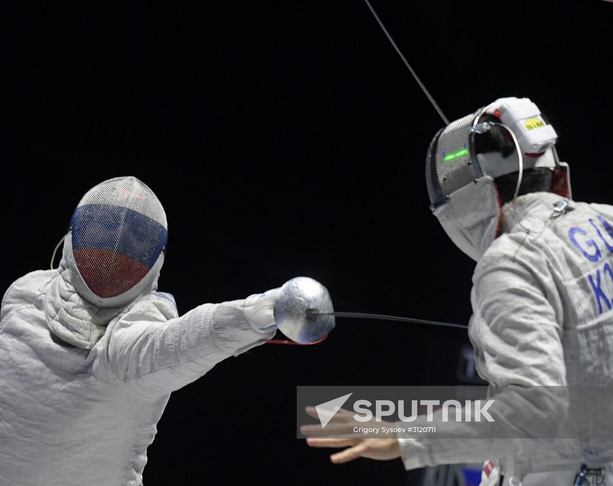 Fencing. Moscow Sabre 2017. Men