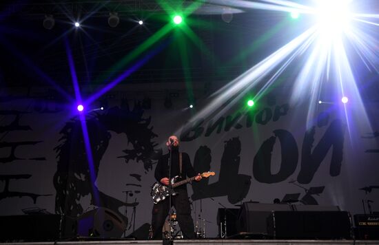 Peterburg live (St. Petersburg live) festival as part of SPIEF