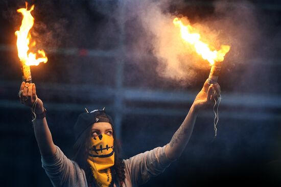 Peterburg live (St. Petersburg live) festival as part of SPIEF