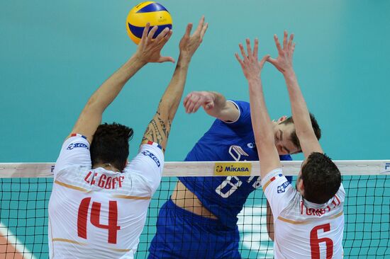 FIVB World League. Men. Russia vs. France
