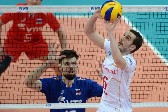 FIVB World League. Men. Russia vs. France