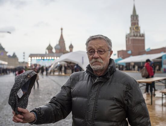 Red Square Book Festival. Day One