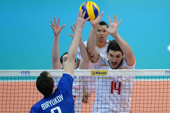 FIVB World League. Men. Russia vs. France