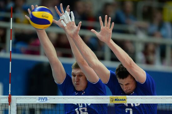 FIVB World League. Men. Russia vs. France