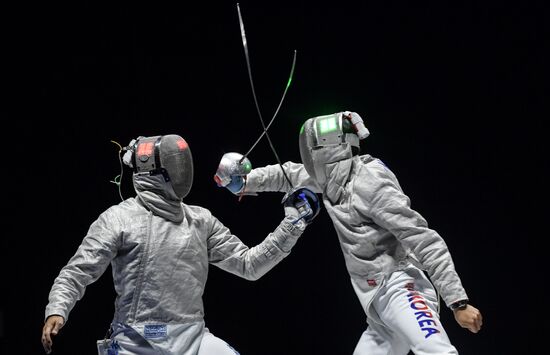 Fencing. Moscow Sabre 2017. Men