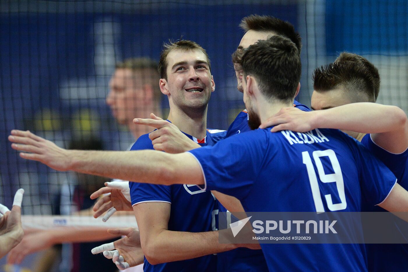 FIVB World League. Men. Russia vs. France