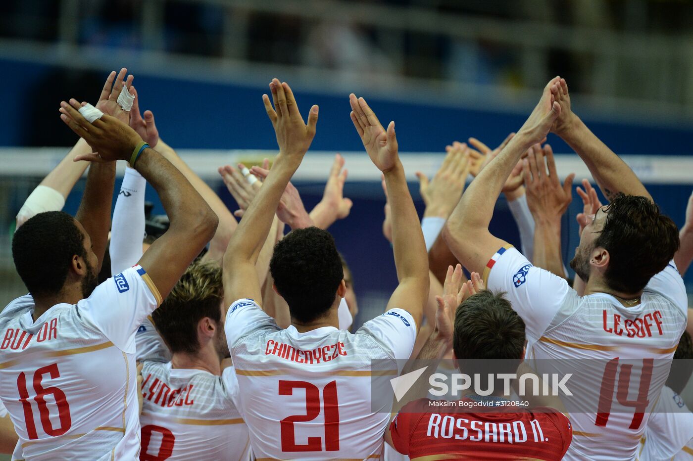 FIVB World League. Men. Russia vs. France