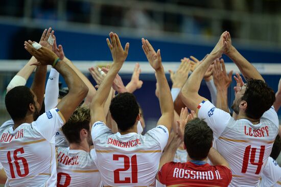 FIVB World League. Men. Russia vs. France