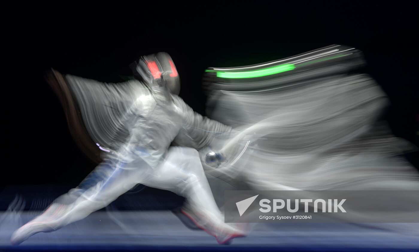 Fencing. Moscow Sabre 2017. Men