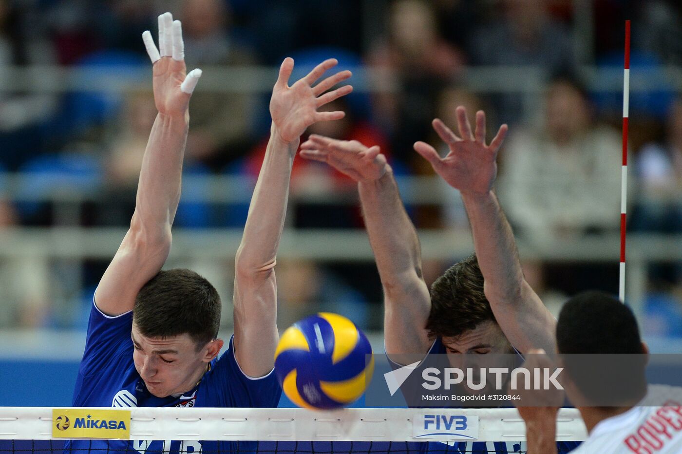 FIVB World League. Men. Russia vs. France