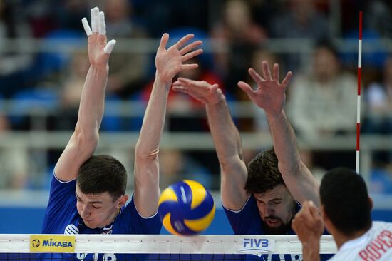 FIVB World League. Men. Russia vs. France