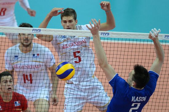 FIVB World League. Men. Russia vs. France
