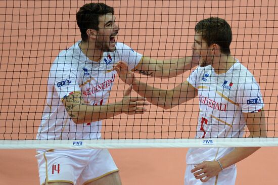 FIVB World League. Men. Russia vs. France