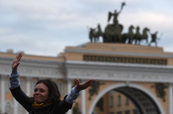 Peterburg live (St. Petersburg live) festival as part of SPIEF