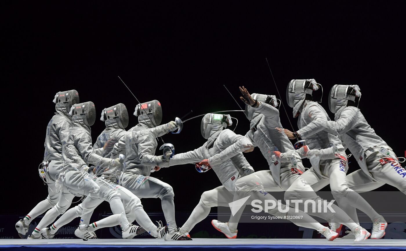 Fencing. Moscow Sabre 2017. Men
