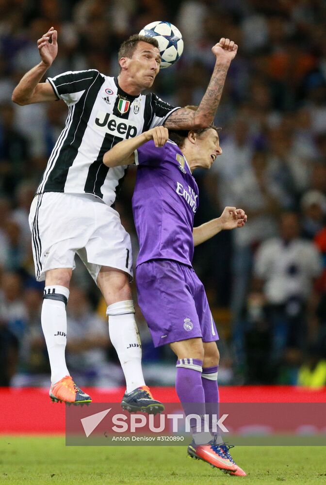 UEFA Champions League. Final. Juventus vs. Real Madrid