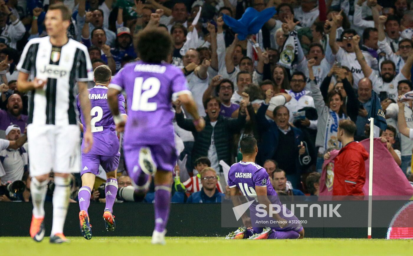 UEFA Champions League. Final. Juventus vs. Real Madrid