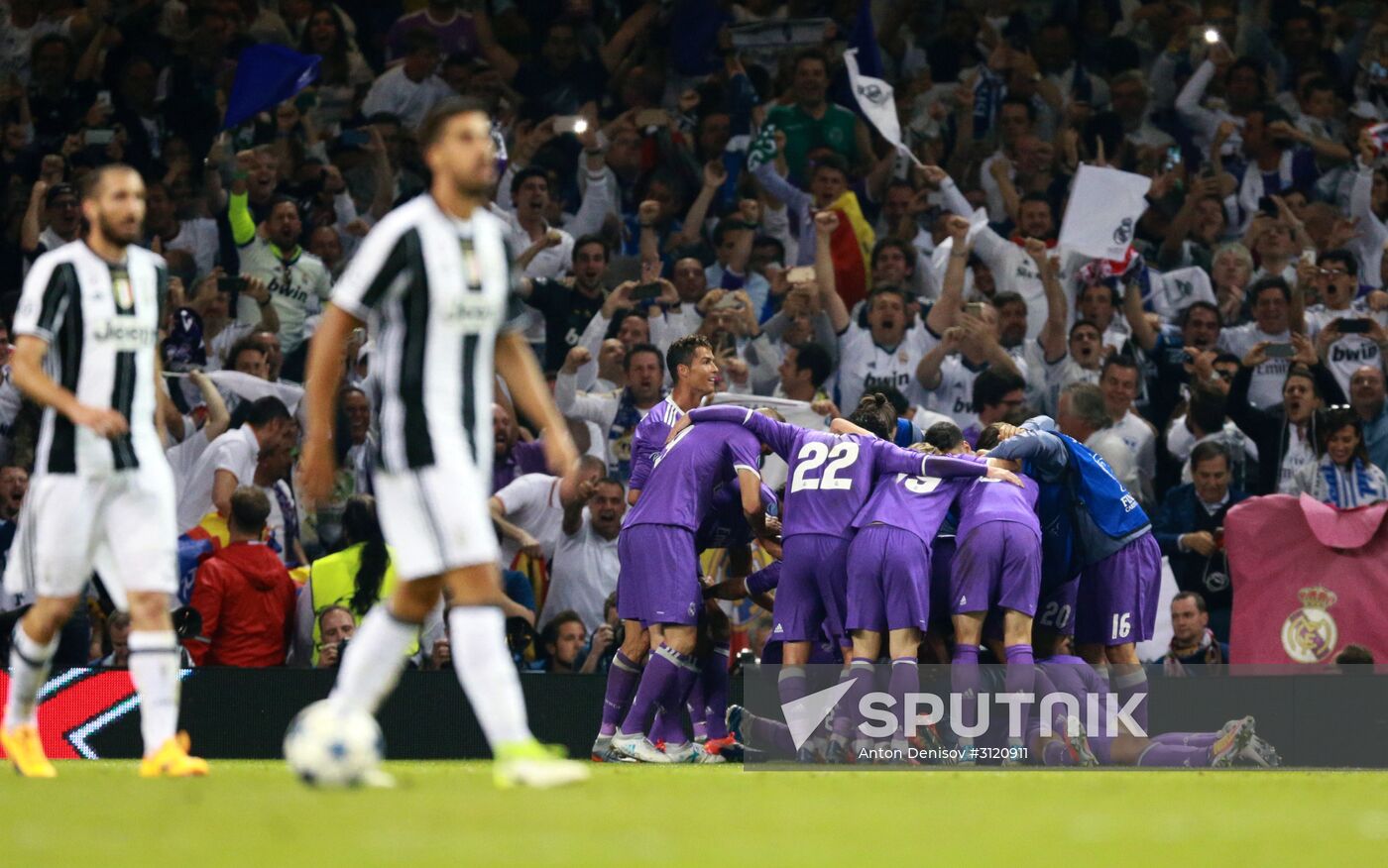 UEFA Champions League. Final. Juventus vs. Real Madrid