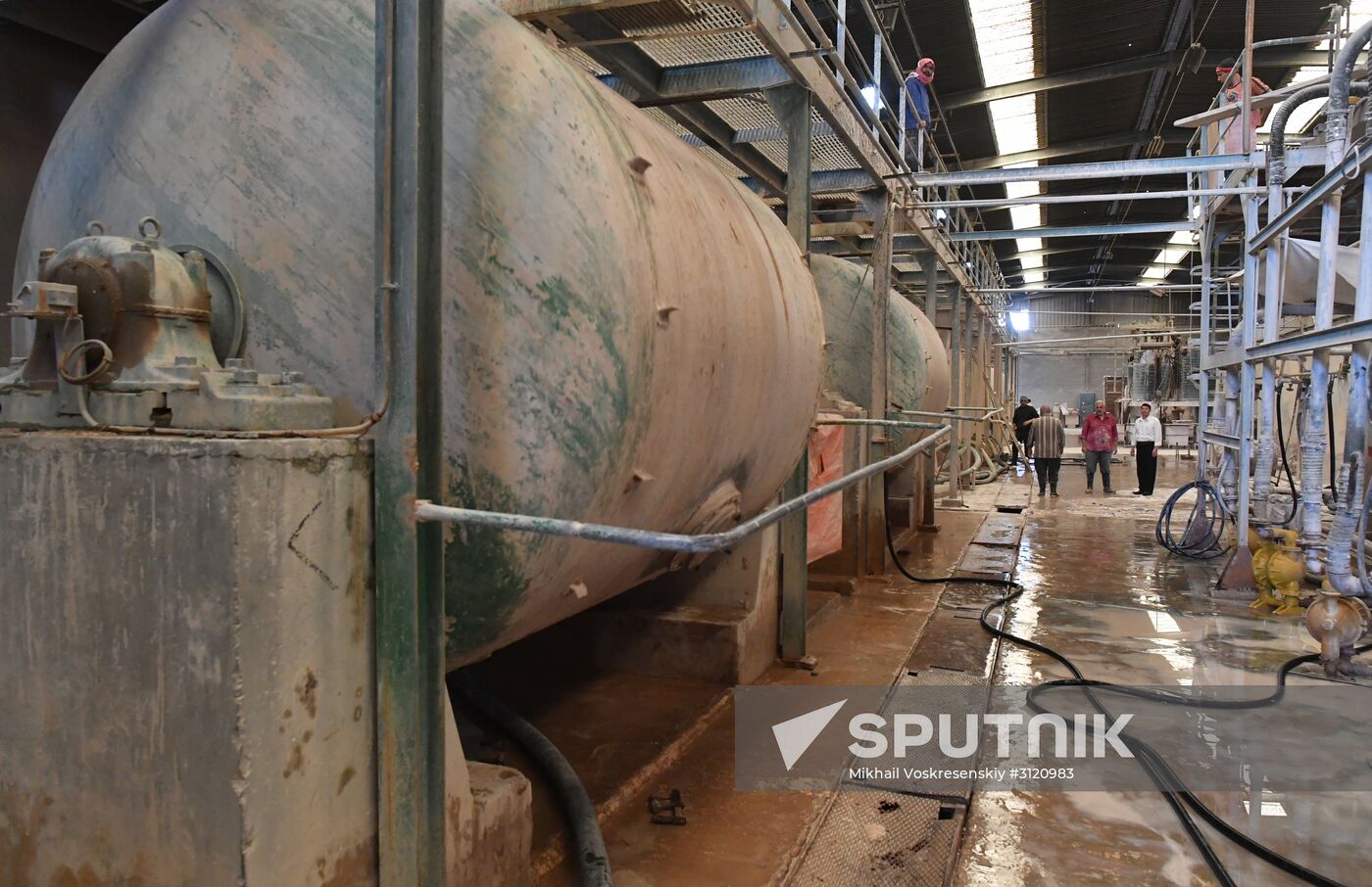 Ceramic ware production plant in Hama