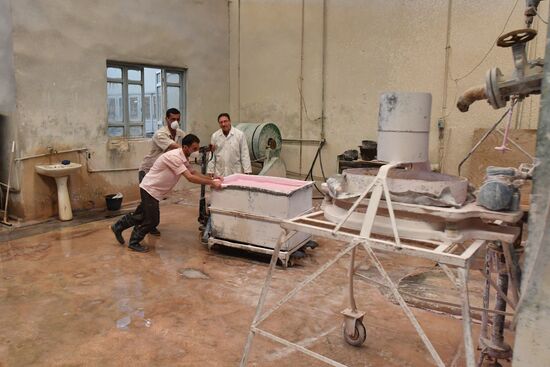 Ceramic ware production plant in Hama