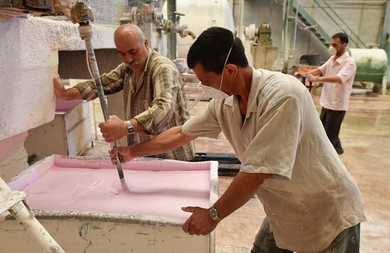 Ceramic ware production plant in Hama