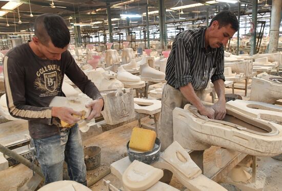Ceramic ware production plant in Hama