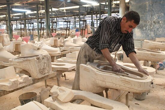 Ceramic ware production plant in Hama
