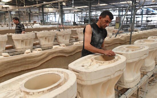 Ceramic ware production plant in Hama