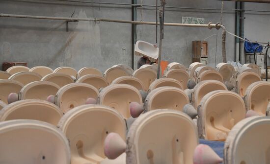 Ceramic ware production plant in Hama