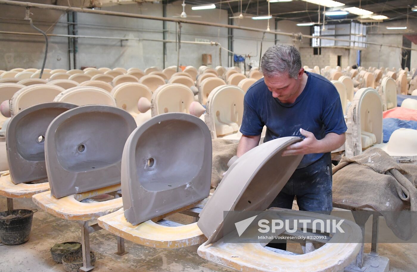 Ceramic ware production plant in Hama