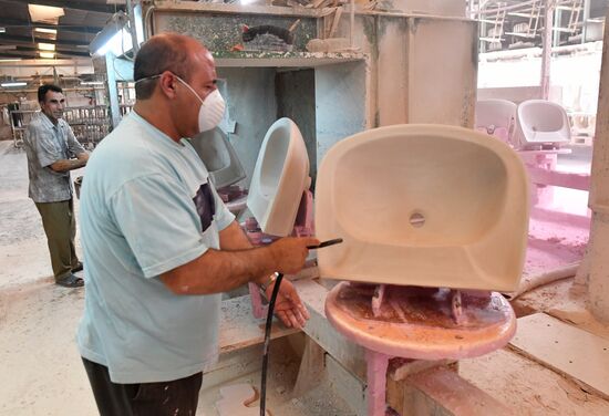 Ceramic ware production plant in Hama
