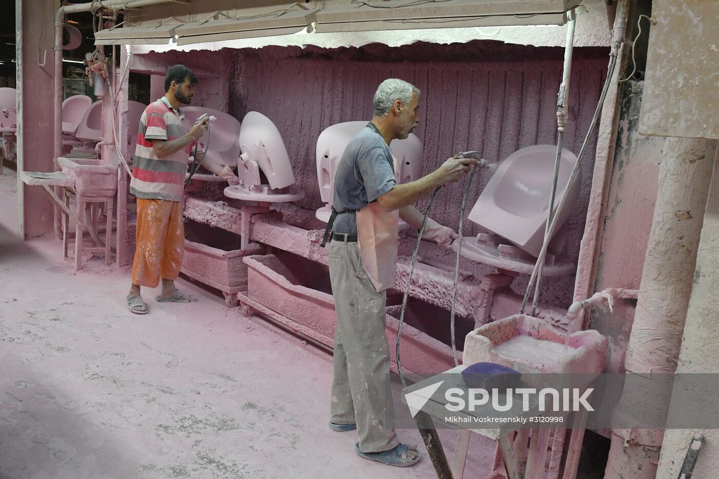 Ceramic ware production plant in Hama