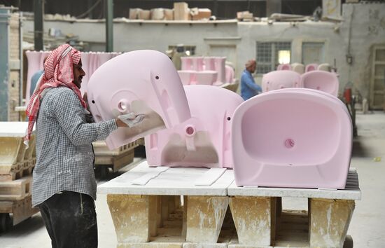 Ceramic ware production plant in Hama