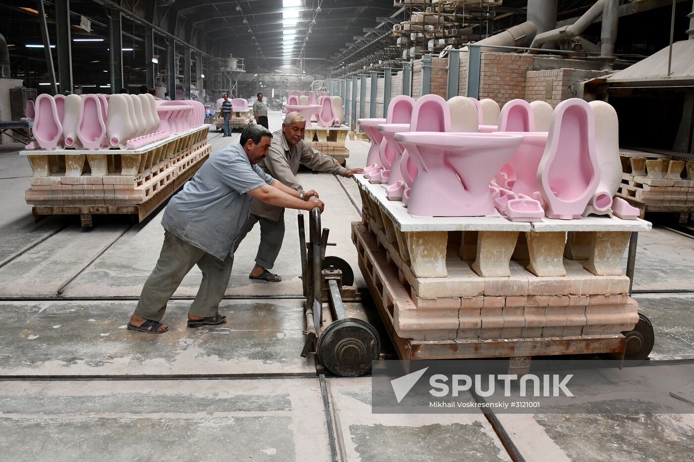 Ceramic ware production plant in Hama