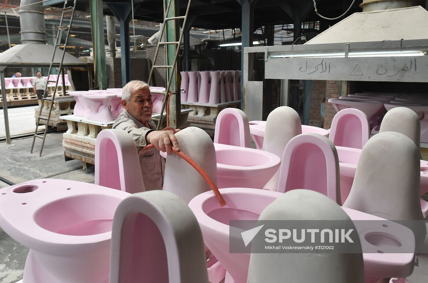 Ceramic ware production plant in Hama